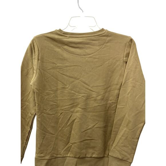 Cactus Boy Tan Khaki "Hey Santa" Santa Dab Long Sleeve Sweatshirt 11/12 NWT - Picture 5 of 10